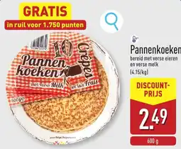 ALDI Pannenkoeken aanbieding