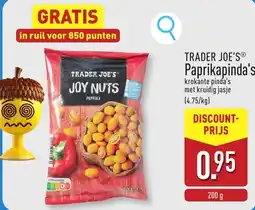 ALDI Trader Joe's joy nuts paprika aanbieding