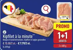 ALDI Kipfilet à la minute aanbieding