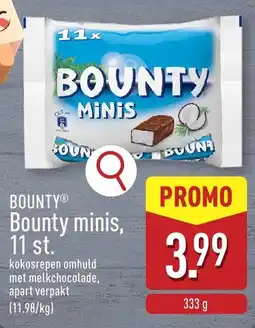 ALDI Bounty minis aanbieding