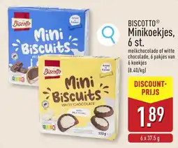ALDI Biscotto mini biscuits aanbieding