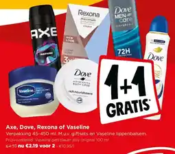 Jumbo Axe, Dove, Rexona of Vaseline aanbieding