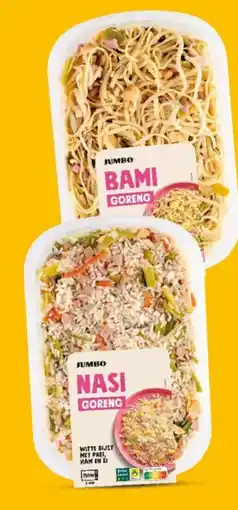 Jumbo Jumbo nasi of bami aanbieding