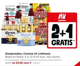 Jumbo Desperados, Corona of Liefmans aanbieding