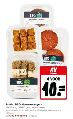 Jumbo Jumbo BBQ vleesvervangers aanbieding