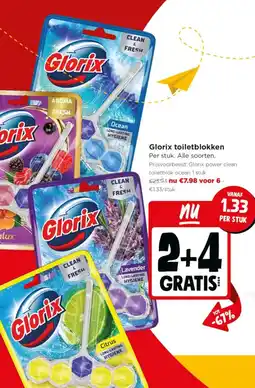 Jumbo Glorix toiletblokken aanbieding