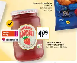 Jumbo Jumbo's extra confituur aardbei aanbieding