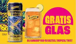 Prik en Tik Kasteel tropical twist kasteel cocktail beer aanbieding