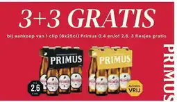 Prik en Tik Primus aanbieding