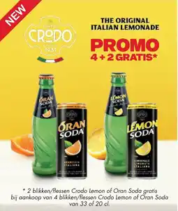 Prik en Tik Lemon soda of oran soda aanbieding