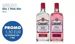 Prik en Tik Gibson's Gin Pink Gin aanbieding