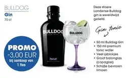 Prik en Tik Bulldog Gin aanbieding
