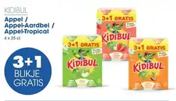 Prik en Tik Kidibul appel appel-aardbei appel-tropical aanbieding
