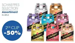 Prik en Tik Schweppes selection aanbieding