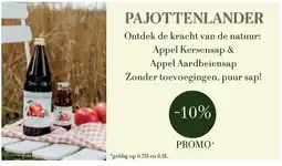 Prik en Tik Appel Kersensap & Appel Aardbeiensap aanbieding