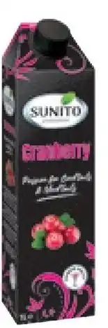 Prik en Tik Sunito cranberry aanbieding