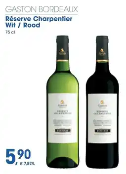 Prik en Tik Gaston bordeaux reserve charpentier aanbieding