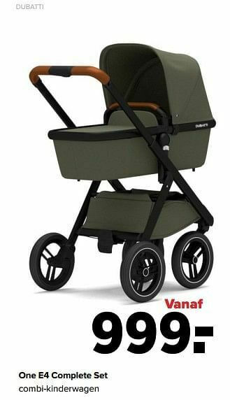 Baby-Dump One e4 complete set aanbieding