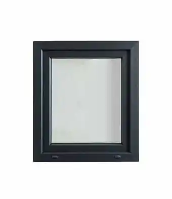 Zelfbouwmarkt Draaikiepraam Pvc Antraciet/wit Deceuninck 700x800mm Rechts aanbieding