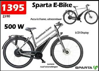 iTEK Sparta E Bike aanbieding