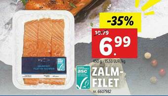 Lidl Zalmfilet aanbieding