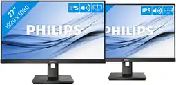 Coolblue Philips 272B1G/00 Duo Pack aanbieding