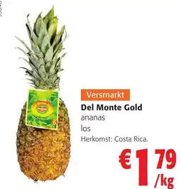 Colruyt Del Monte Gold ananas aanbieding