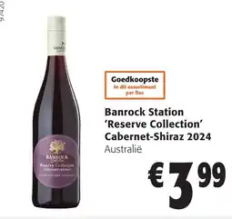 Colruyt Banrock station reserve collection cabernet-shiraz aanbieding