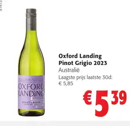 Colruyt Oxford Landing Pinot Grigio aanbieding