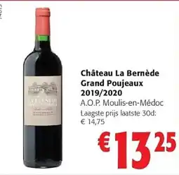 Colruyt Château La Bernède Grand Poujeaux aanbieding