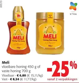 Colruyt Meli vloeibare honing aanbieding