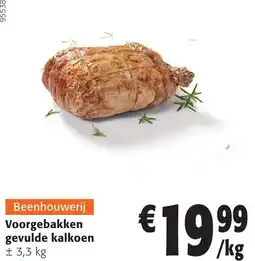 Colruyt Voorgebakken gevulde kalkoen aanbieding