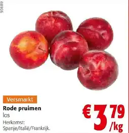 Colruyt Rode pruimen aanbieding