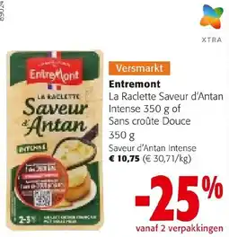 Colruyt Entremont la raclette saveur d'antan aanbieding