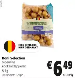 Colruyt boni selection bloemige kookaardappelen aanbieding