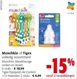 Colruyt Munchkin of Tigex volledig assortiment aanbieding
