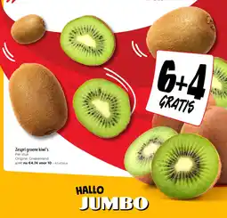 Jumbo Zespri groene kiwi's aanbieding