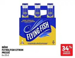 Auchan Bière flying fish citron pressé aanbieding