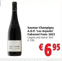 Colruyt Saumur-champigny 'les arpents' cabernet franc aanbieding