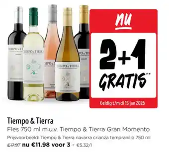Jumbo Tiempo & Tierra aanbieding