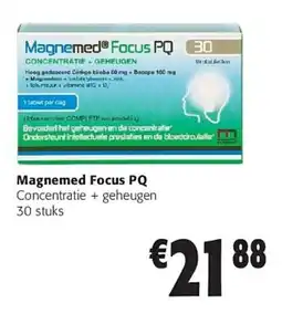 Colruyt Magnemed focus pq concentratie + geheugen aanbieding