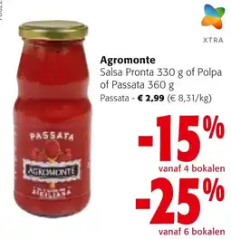 Colruyt Agromonte passata aanbieding