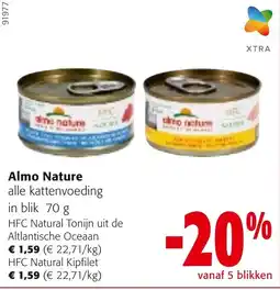 Colruyt Almo Nature alle kattenvoeding aanbieding
