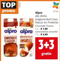 Colruyt Alpro alle drinks aanbieding