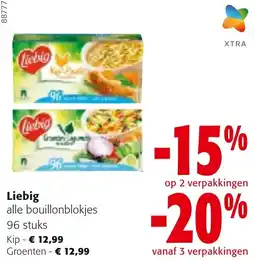 Colruyt Liebig alle bouillonblokjes aanbieding