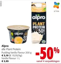Colruyt Alpro alle Plant Protein aanbieding