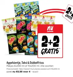 Jumbo Appelsientje, Taksi & Dubbelfrisss aanbieding