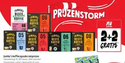 Jumbo Jumbo's koffiecapsules nespresso aanbieding