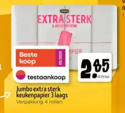 Jumbo Jumbo extra sterk keukenpapier 3 laags aanbieding