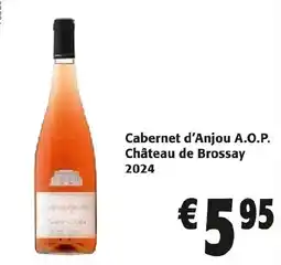 Colruyt Cabernet d'anjou a.o.p. château de brossay aanbieding